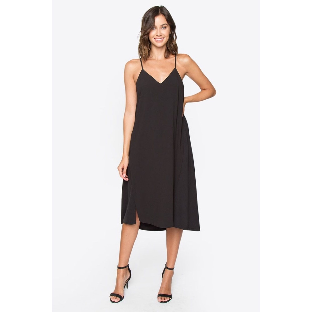 Simone Black Dress